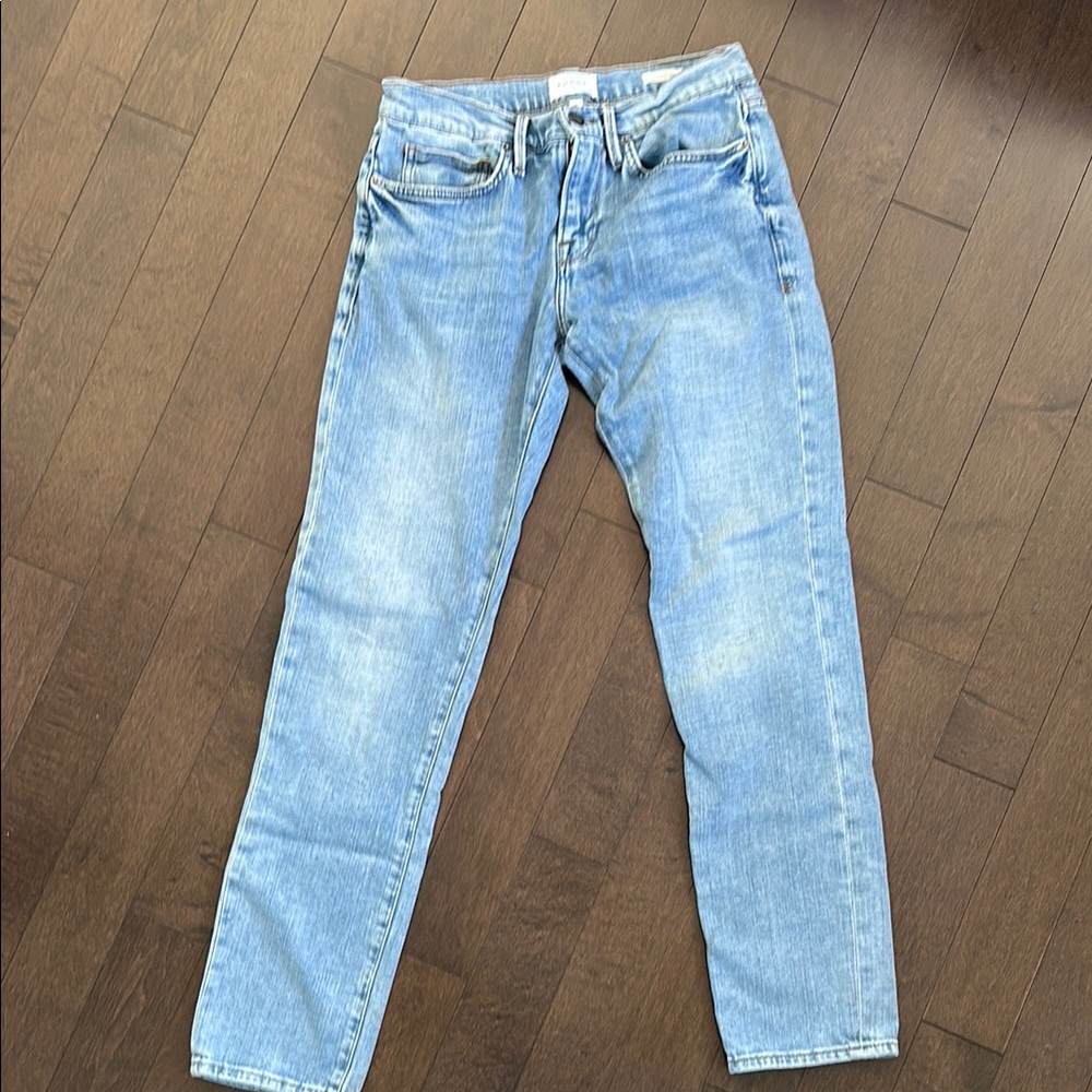 Frame Denim Blue Straight Jeans Classic Style
L’Homme Slim size 30